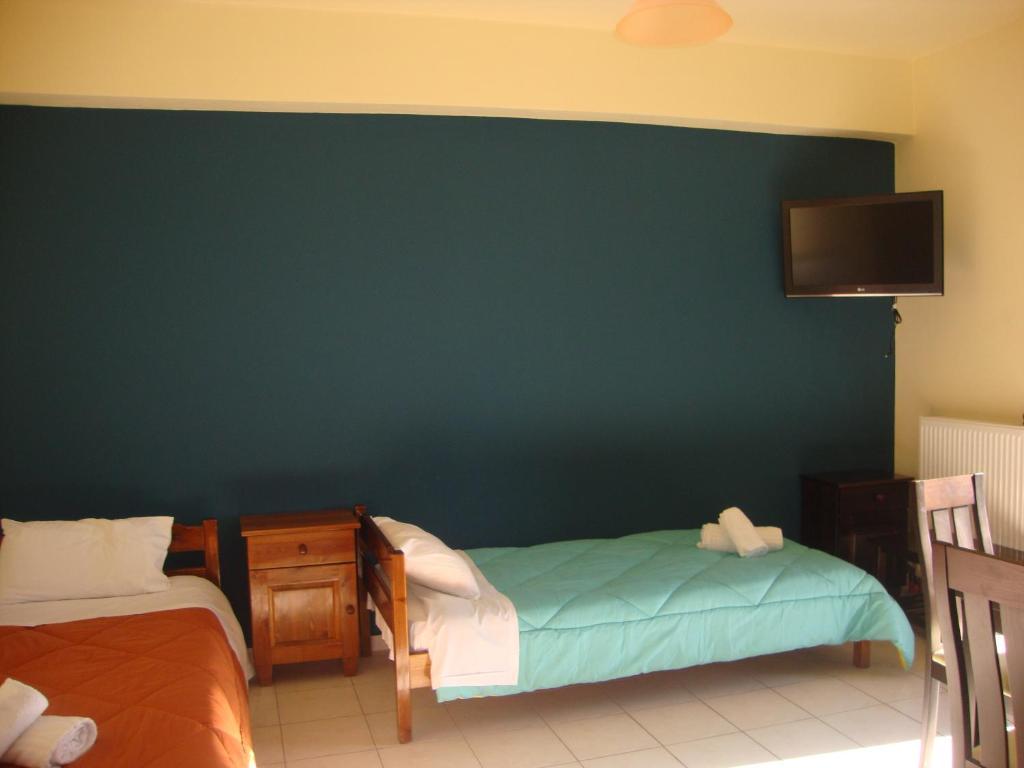 Kafiona Guesthouse Pírgos Dhiroú Szoba fotó