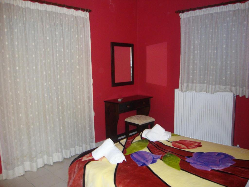 Kafiona Guesthouse Pírgos Dhiroú Szoba fotó